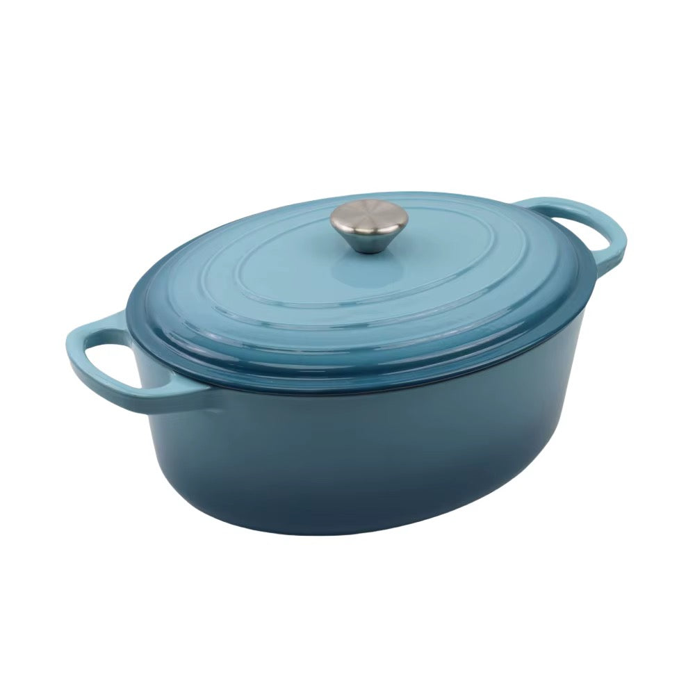 31cm Cast iron oval Pot (instant pick up)