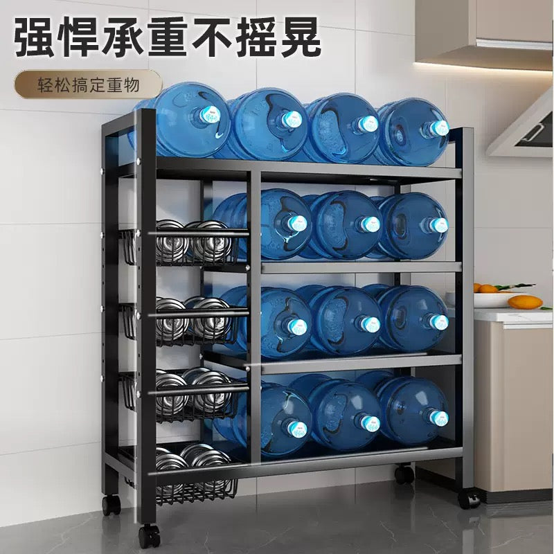 4 steps storage rack