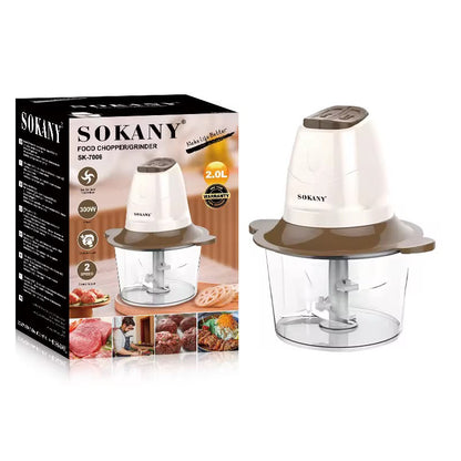 SOKANY ELECTRIC MINI WONDER CHOPPER (instant pick up)