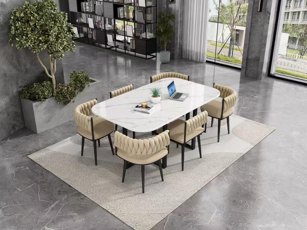 6 and 4 Chair dining Set square 150cm