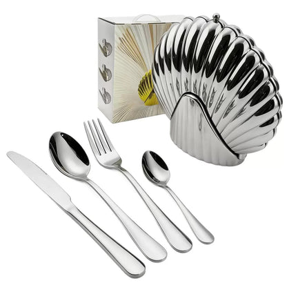 SHELL SHAPED CUTLERY SET
