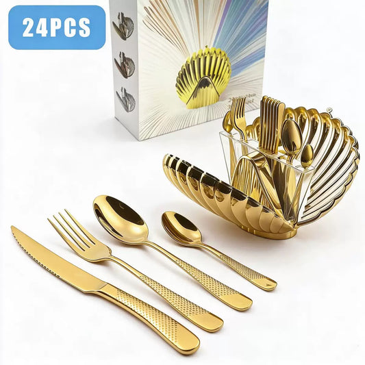 SHELL SHAPED CUTLERY SET